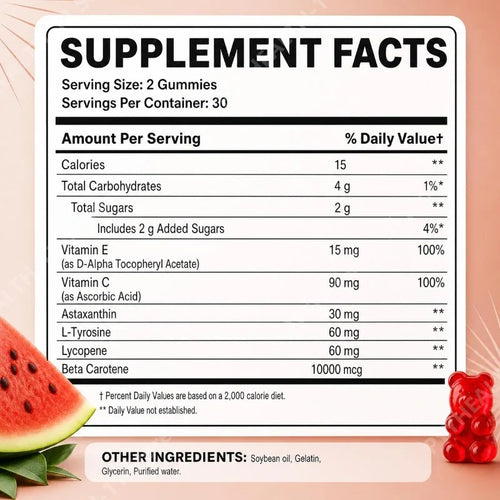 Solene Natural Glow Gummies